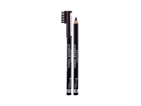 Rimmel London 001 Dark Brown Professional Eyebrow Pencil Kredka do brwi Do temperowania 1,4 g (W) (P2)